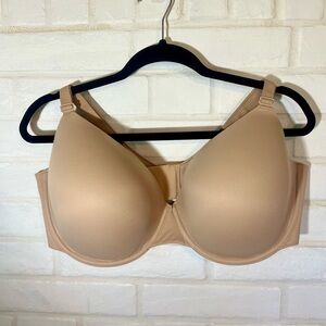 NWT Soma Enbliss Full Coverage‎ Lined Nude Underwire Bra 42 DDD Soft Tan #0658